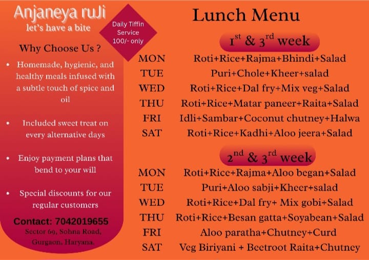 Anjaneya Ruli Tiffin Service